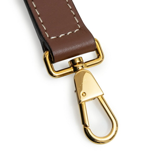 Burberry Louise Crossbody Shoulder Bag Canvas Leather Natural Beige Tan Brown - Picture 11 of 11